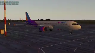 IVAO TOURS | X-Plane 11| UMKK (Калининград) - UMGG (Гомель)| ToLiss A321
