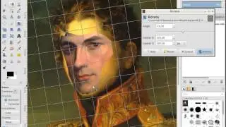 Face Transfer using the G'MIC plug-in for GIMP