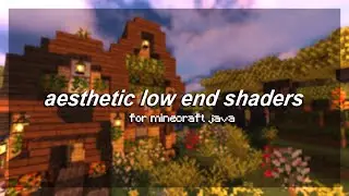 my favourite aesthetic shaders for minecraft java ✨🌞