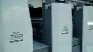 Printing press Ryobi 754 @ Finesse Druk
