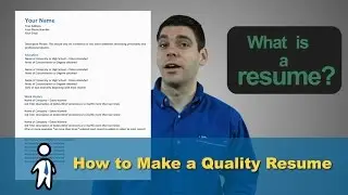 How to Make a Quality Resume