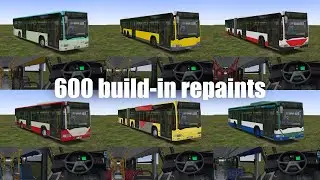 Citybus o530 OMSI 2 - 600 repaints & repaint template