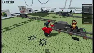 Playing cart ride around nothing but I spent Robux