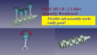 FreeCAD 1.0 / 1.1.0 Assembly Tutorial: How to Create 