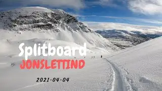 2021-04-04  - Splitboard trip to Jonslettind in Jøkelfjord