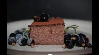 Простое приготовление шоколадного чизкейка. Шоколадный чизкейк.Chocolate cheesecake.