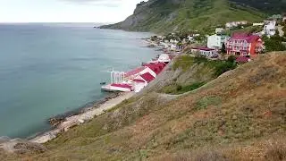 Крым. Коктебель. Киловая гора, пляжи и дождь.