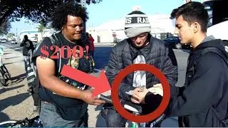 Giving $700 To Homeless People!! *HAPPY THANKSGIVING*