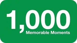 1,000 MEMORABLE MOMENTS