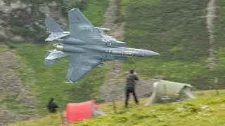 F15 Jets Tear Through The Mach Loop
