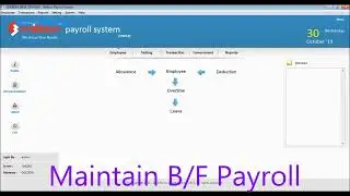 How to Maintain BF Payroll in Million Payroll System