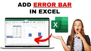 How to Add Error Bar in Excel