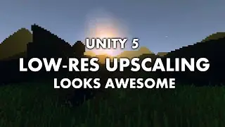 Unity 5 - Lowres Upscaling Test (Ludum Dare Prep!)