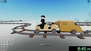 Roblox - cart ride around nothing - Speedrun - 12:53