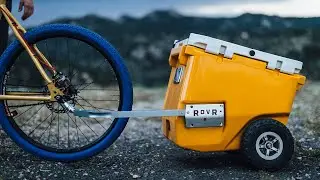 Mountain Biking with the RollR 45 Hard Cooler