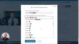 Sonix: How to automatically translate my transcript