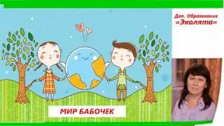 "Мир бабочек" - занятие доп. образования"Эколята""