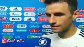 Wawancara kocak dan lucu Tomas Muller