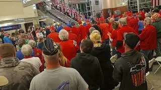50th Badger Honor Flight Dane County Regional Airport Madison Wisconsin
