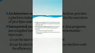 Java Part -9 | Java buzzword. | robust | multithreading | simple word #shorts #short #shortfeed