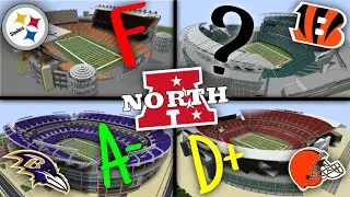 Ranking AFCN NFL Stadiums In MINECRAFT!