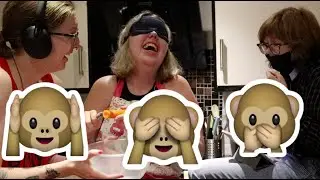 baking a cake but we can't see/hear/talk