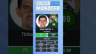 COURTOIS VALORACION EN SOCCER MANAGER 2024