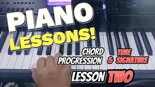 PIANO LESSON #2 - D-A-G-A Chords and 4/4 time #pianolesson #chordprogression #learnpiano #tutorial