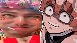 vendo um vídeo de um cara colorido
