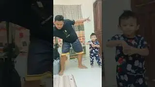 Shakalaka Dance Challenge by Daddy Jason and Jaden Noah