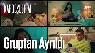 Whatsapp grubunda Harika ve Doruk dedikodusu yaptılar!  - Kardeşlerim 4. Bölüm