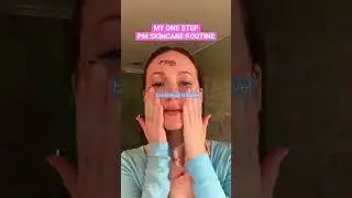 One Step PM Skincare 🫶🏼 #skincare #makeupremover #makeupcleanser #skincareroutine #cleanskin #skin