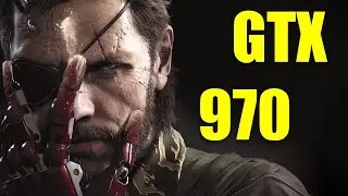 Metal Gear Solid V The Phantom Pain GTX 970 OC | 1080p Max Settings | FRAME-RATE TEST