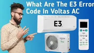 Voltas AC E3 Error Code Problem || Voltas Inverter AC E3 Error Problem Solve At Home