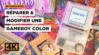 Restauration et customisation d’une console Gameboy Color