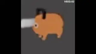 Pochita girando con musica epica de fondo version completa