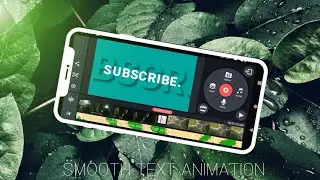 🤩Creative Text Animation in Kinemaster | Kinemaster tutorial