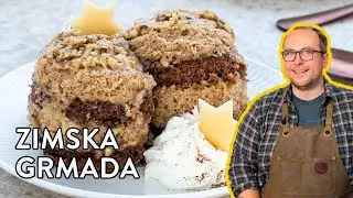 Zimska grmada - začinjen biskvit in medena krema sta TOP!