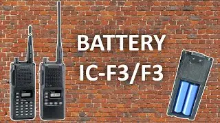 Бокс под АКБ 18650 к Icom IC-A4, ICOM IC-F3, IC-F3S, IC-F4, IC-F4S, IC-T2A, IC-T2E, IC-T2H, IC-F4TR.