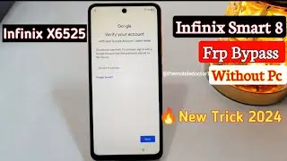 infinix Smart 8 Frp Bypass Without Pc | Without Xshare | infinix Smart 8 Google Account Unlock