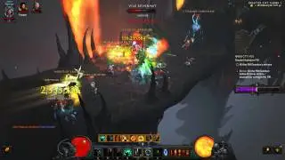 DIABLO 3 Barbarian HotA Fire Build with Immortal King Patch 2.3 GR 58 Solo