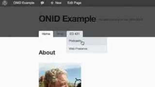 Creating child pages in Wordpress