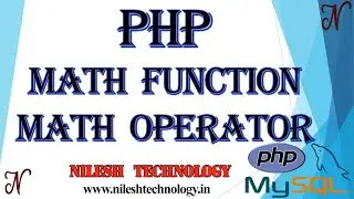 PHP Math Function | Math Operator | 2020