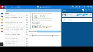 Start coding in Vex Python