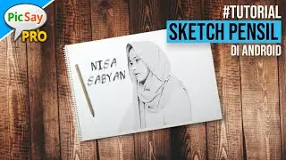 Cara Edit Sketch Pensil di Android - Picsay Pro