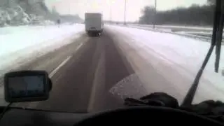 Ice road trucker UK