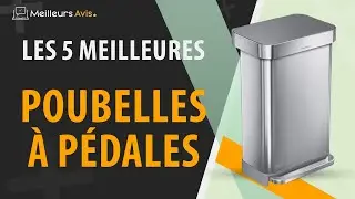 ⭐️ MEILLEURE POUBELLE À PÉDALES - Avis & Guide d'achat (Comparatif 2023)