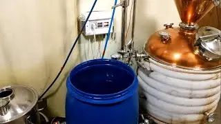 Новая техника перегона!! Виноградная водка Ч.1