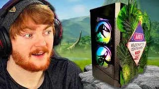 I made a One of a Kind Jurassic Park PC for my Auntie