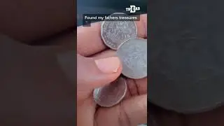 Dad Finds Safe of His Own Father's Buried "Treasures"
